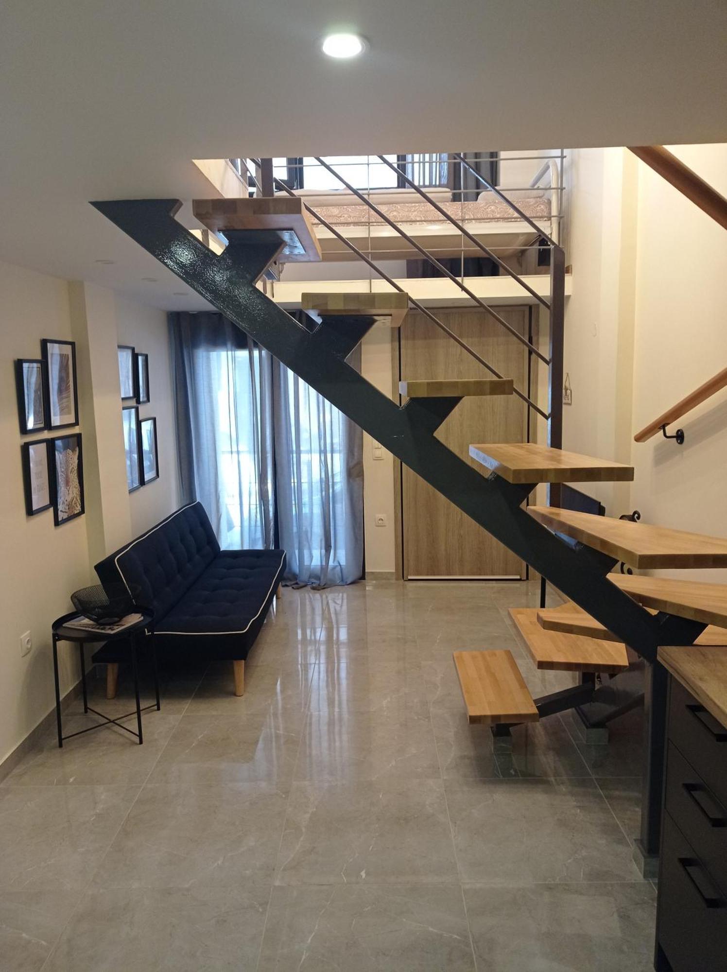 Minimal Two-Floor Apartment Thessaloniki Exterior foto