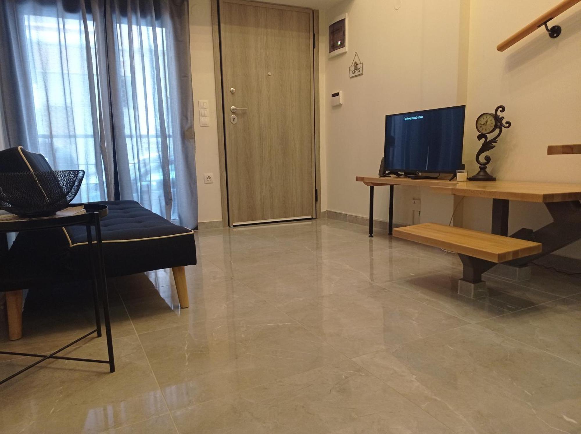 Minimal Two-Floor Apartment Thessaloniki Exterior foto